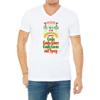 Elves Stick Four Main Groups Candy Canes Corns Syrup T Shirt V-neck Tee | Artistshot