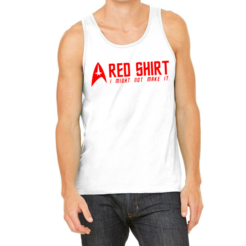 Red Shirt Tank Top | Artistshot