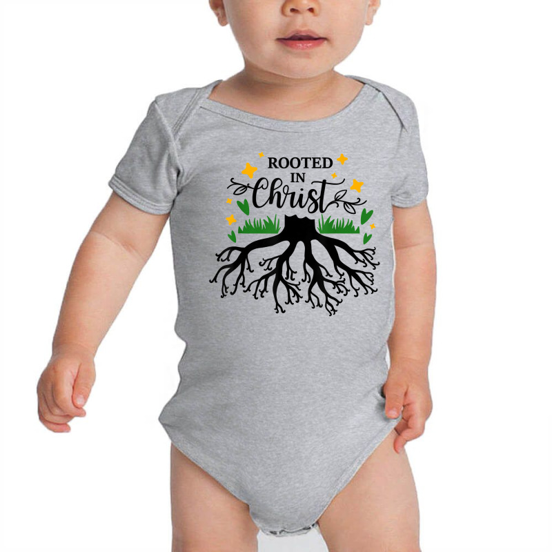 Holy Spirit Dove Praise Jesus Pentecost Rooted In Christ T Shirt Baby Bodysuit | Artistshot