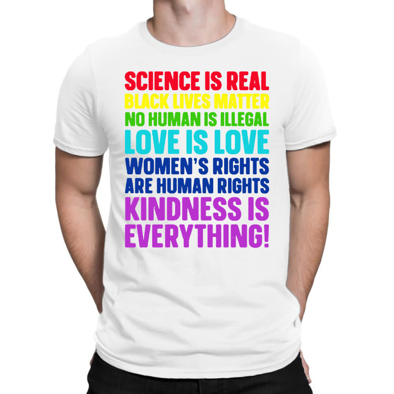 Science Is Real Black Lives Matter T-shirt | Artistshot