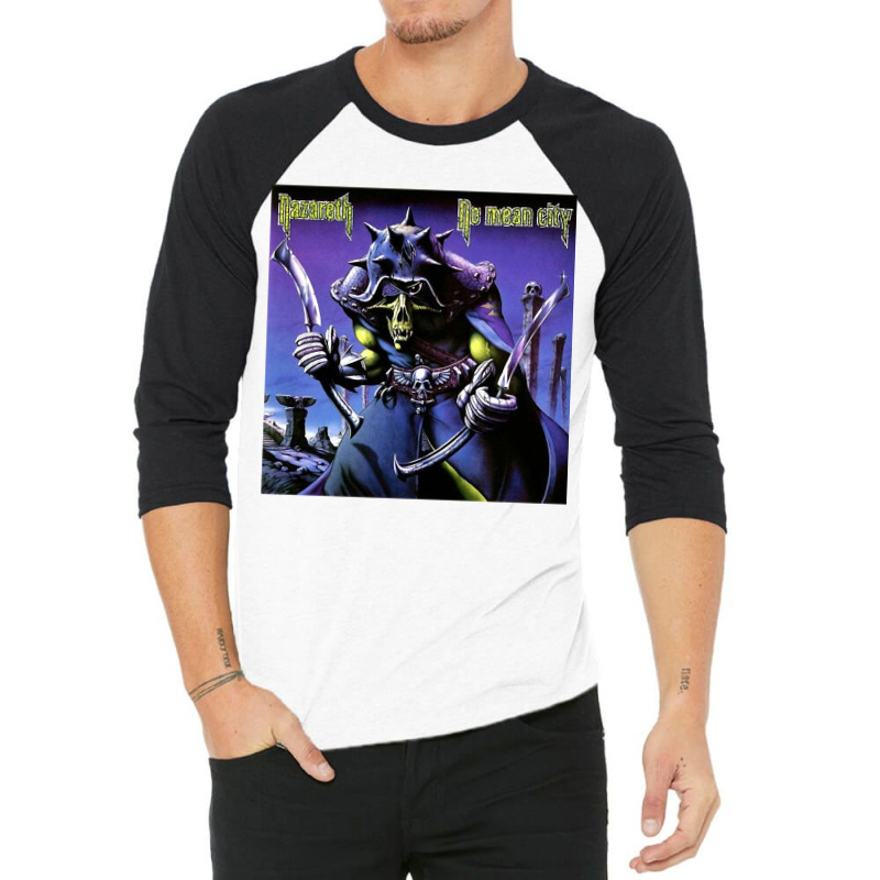 Nazareth No Mean City Active 3/4 Sleeve Shirt by cm-arts | Artistshot