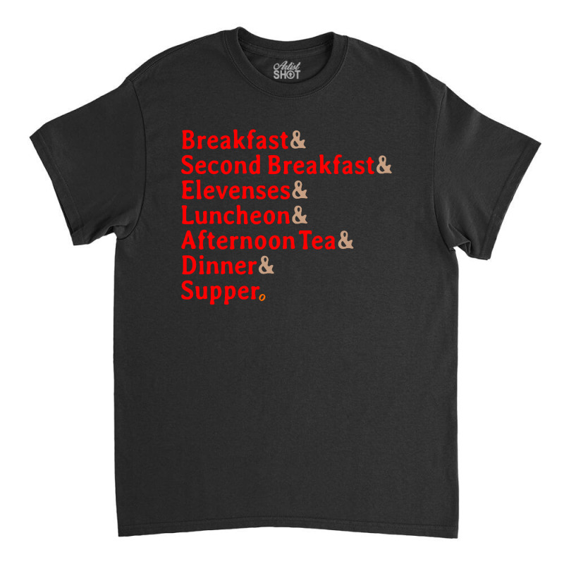 Typical Daily Meals Classic T-shirt | Artistshot