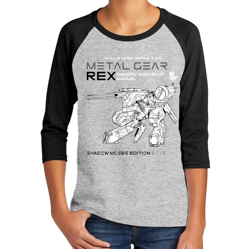 Metal Gear Rex Manual Youth 3/4 Sleeve by Ha Thu | Artistshot