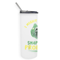 Snapping Problem Snapping Turtle Reptile Lover Sea Animal T Shirt Skinny Tumbler | Artistshot