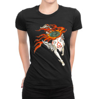 Amaterasu Ladies Fitted T-shirt | Artistshot