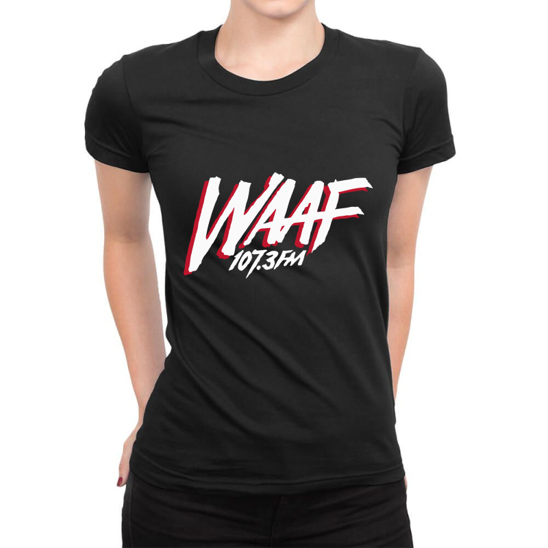 Waaf Fm Ladies Fitted T-Shirt by Colinnikel | Artistshot