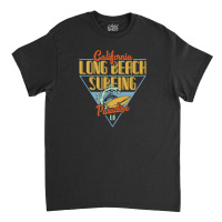 California Long Beach Surfing Paradise Classic T-shirt | Artistshot