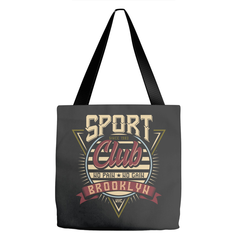 Sport Club No Pain No Gain Tote Bags | Artistshot