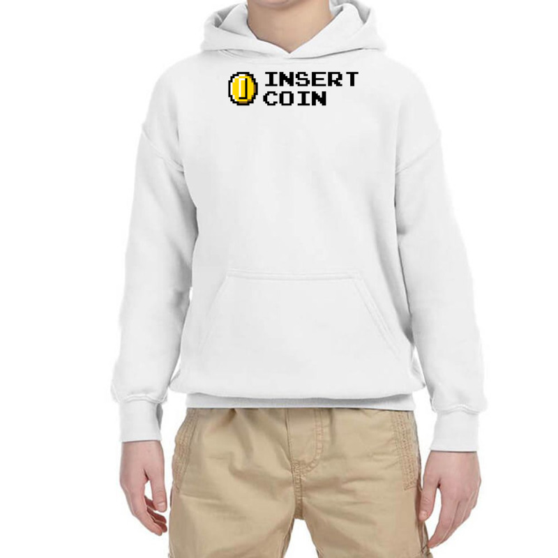 Insert Coin Youth Hoodie by PamelaAnnHarris | Artistshot