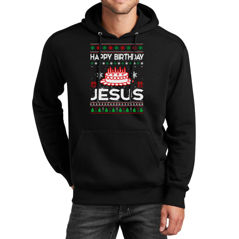 Happy Birthday Jesus Unisex Hoodie by dburch | Artistshot