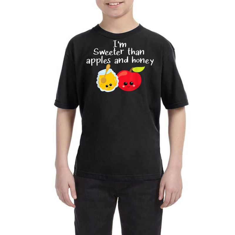 Rosh Hashanah Apples And Honey Shana Tova Jewish New Year T Shirt Youth Tee | Artistshot