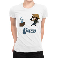 Vintage Video Games  Game Character Anime Ladies Fitted T-shirt | Artistshot