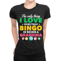 Mothers Day Bingo Lover Grandma Gambling Lottery Hobby Bingo Ladies Fitted T-shirt | Artistshot