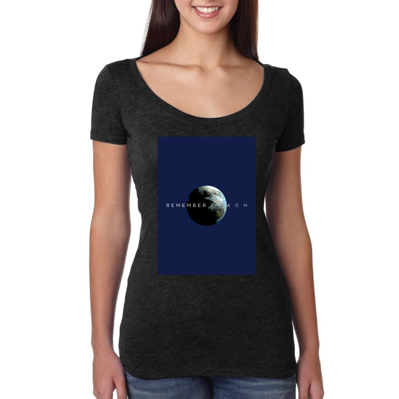 Remember Reach Spiral Notebook Women's Triblend Scoop T-shirt by PamelaAnnHarris | Artistshot