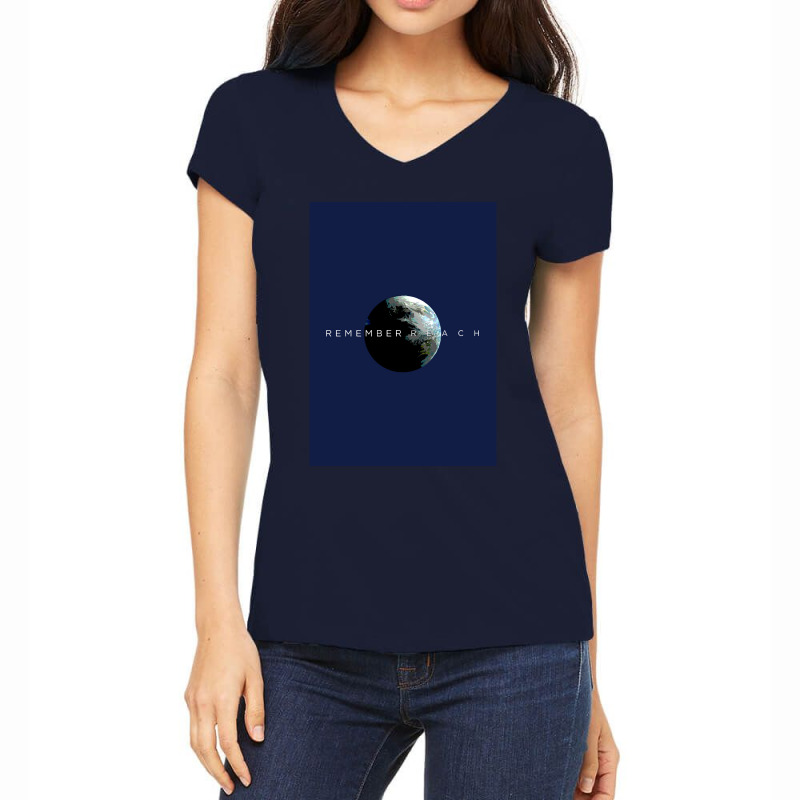 Remember Reach Spiral Notebook Women's V-Neck T-Shirt by PamelaAnnHarris | Artistshot