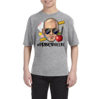 Bald Man Principal Life Youth Tee | Artistshot