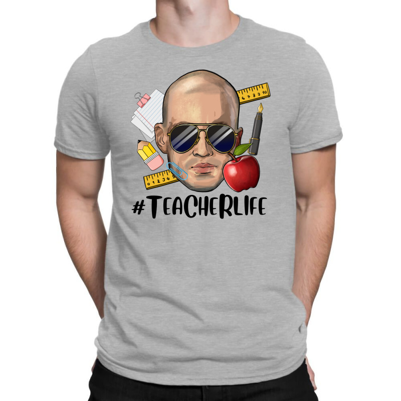 Bald Man Teacher Life T-shirt | Artistshot