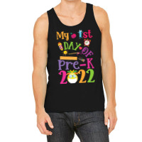 Kids My 1st Day Of Prek 2022 First Day Of School Preschool Prek Tank Top | Artistshot