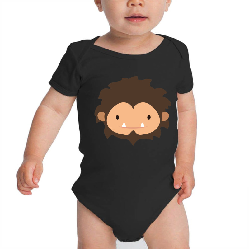 Sneaky Sasquatch Big Head Baby Bodysuit | Artistshot