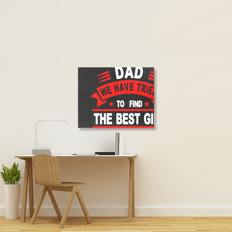 Fathers Day Landscape Canvas Print | Artistshot