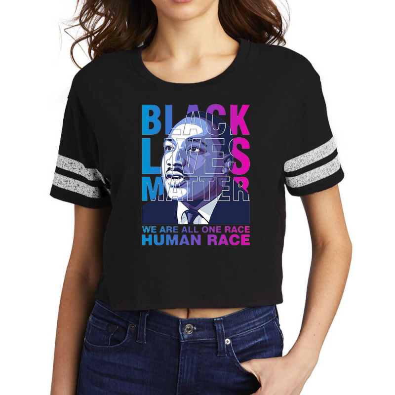 Black Lives Matter Scorecard Crop Tee | Artistshot