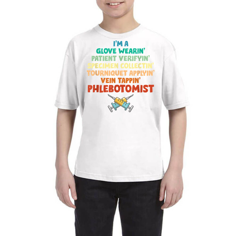 Phlebotomist Definition  Syringe Nurse  Phlebotomy T Shirt Youth Tee | Artistshot