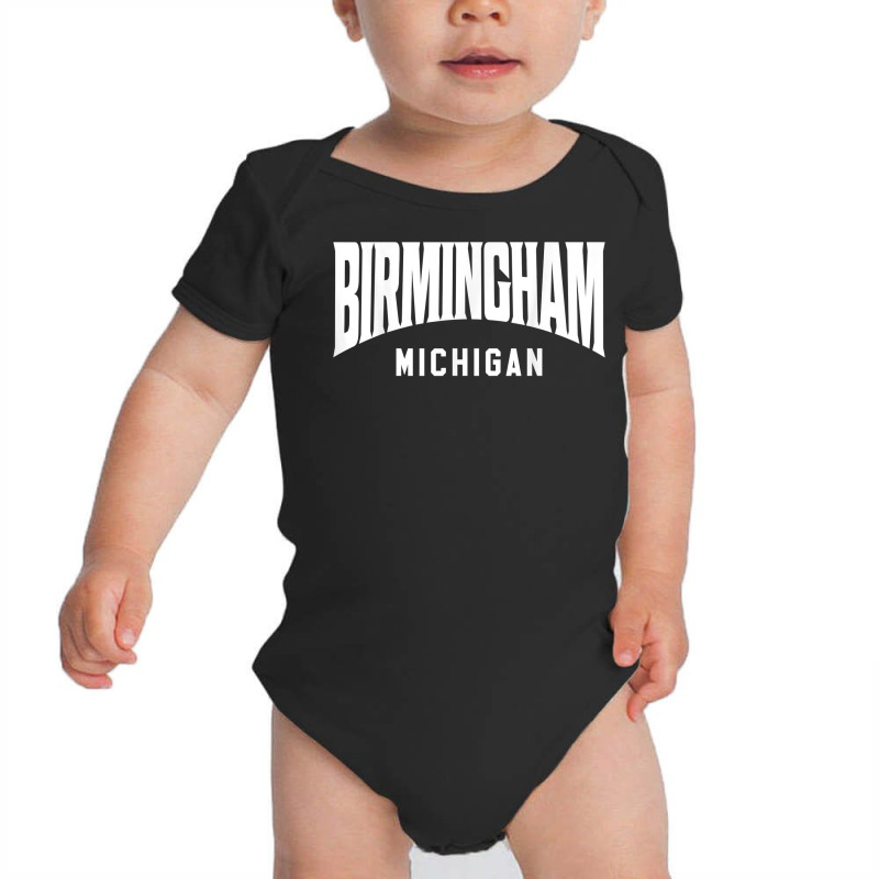 Birmingham Michigan T Shirt Baby Bodysuit by cm-arts | Artistshot