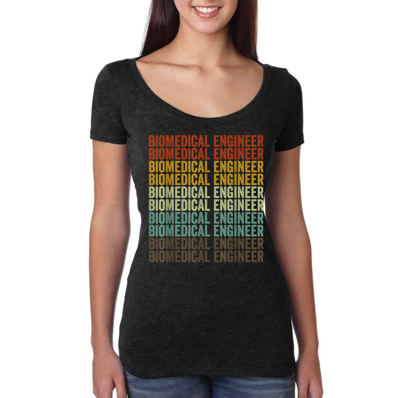 Biomedical Engineer Retro T Shirt Women's Triblend Scoop T-shirt by riogasehzilahiy | Artistshot