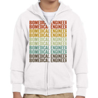 Biomedical Engineer Retro T Shirt Youth Zipper Hoodie | Artistshot