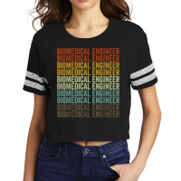 Biomedical Engineer Retro T Shirt Scorecard Crop Tee | Artistshot