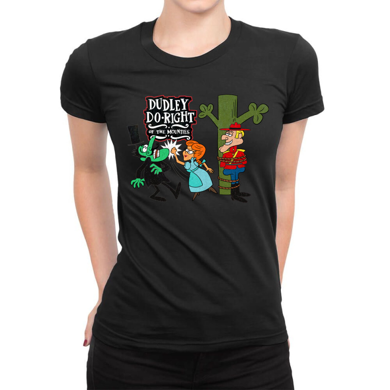 Cartoon Gifts Guzzanti Funny Gift Ladies Fitted T-Shirt by FrederickArtists | Artistshot