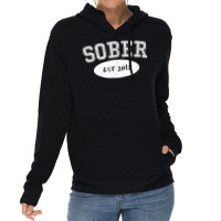 5 Years Sober, Since 2013, Sobriety Milestone Gift Shirt Lightweight Hoodie | Artistshot