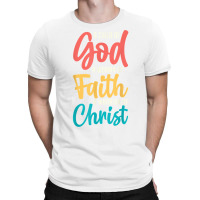 Jesus A Child Of God A Woman Of Faith A Warrior Of Christ T Shirt T-shirt | Artistshot