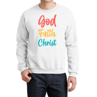 Jesus A Child Of God A Woman Of Faith A Warrior Of Christ T Shirt Crewneck Sweatshirt | Artistshot