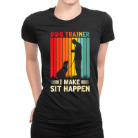 Dog Agility Training Women Men Dog Trainer T Shirt Ladies Fitted T-shirt | Artistshot