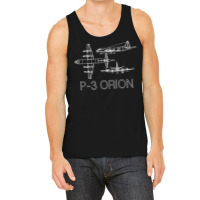 P3 Orion Navy Aircraft Crew Veteran Naval Aviation Birthday Gift Tank Top | Artistshot