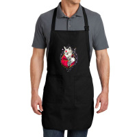 Pagan Occult Japan Flag Kawaii Anime Cat Samurai Pastel Goth T Shirt Full-length Apron | Artistshot