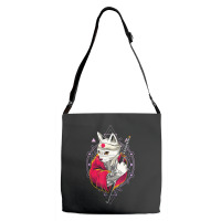 Pagan Occult Japan Flag Kawaii Anime Cat Samurai Pastel Goth T Shirt Adjustable Strap Totes | Artistshot