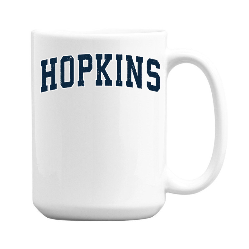 Hopkins Minnesota Mn Vintage Sports Design Navy Design Sweatshirt 15 Oz Coffee Mug | Artistshot