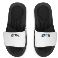 Hopkins Minnesota Mn Vintage Sports Design Navy Design Sweatshirt Slide Sandal | Artistshot