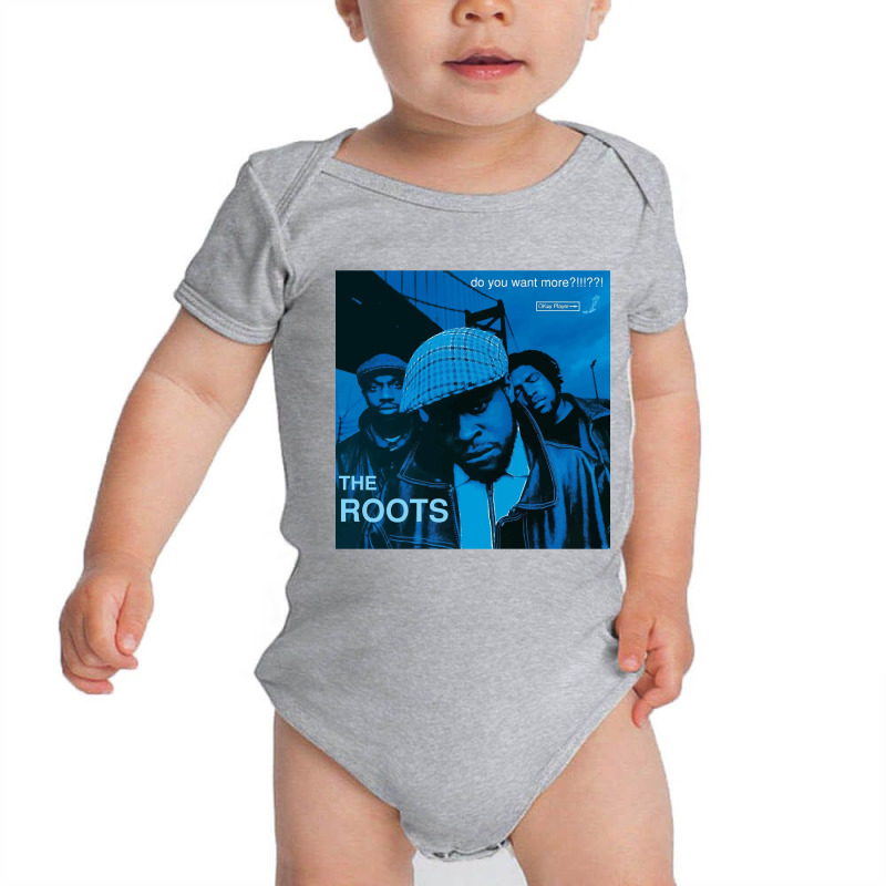 The Roots Do You Want More!!!! Album Cover Baby Bodysuit | Artistshot