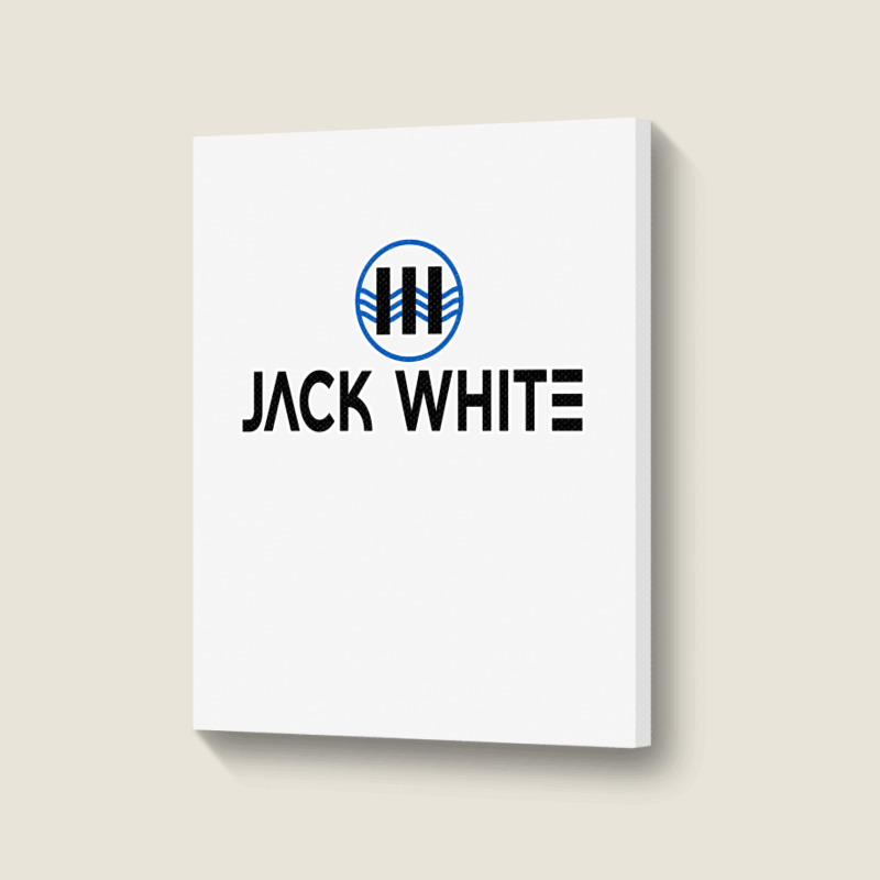 Jack White  Art Design Collection High Quality, Portrait Canvas Print | Artistshot