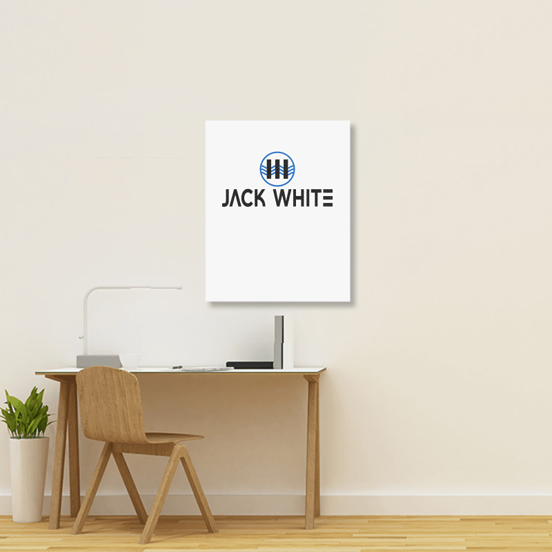 Jack White  Art Design Collection High Quality, Portrait Canvas Print | Artistshot