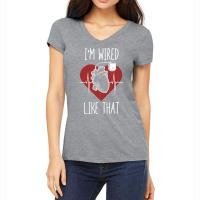 I'm Wired Like That Icd Surgery Cardiac Pacemaker Pullover Hoodie Women's V-neck T-shirt | Artistshot