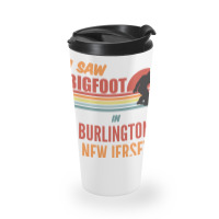 Bigfoot Lives In Burlington New Jersey Sweatshirt Travel Mug | Artistshot