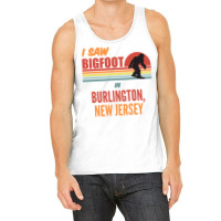 Bigfoot Lives In Burlington New Jersey Sweatshirt Tank Top | Artistshot