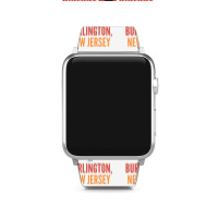 Bigfoot Lives In Burlington New Jersey Sweatshirt Apple Watch Band | Artistshot