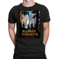 Yosemite Vintage National Park T-shirt | Artistshot