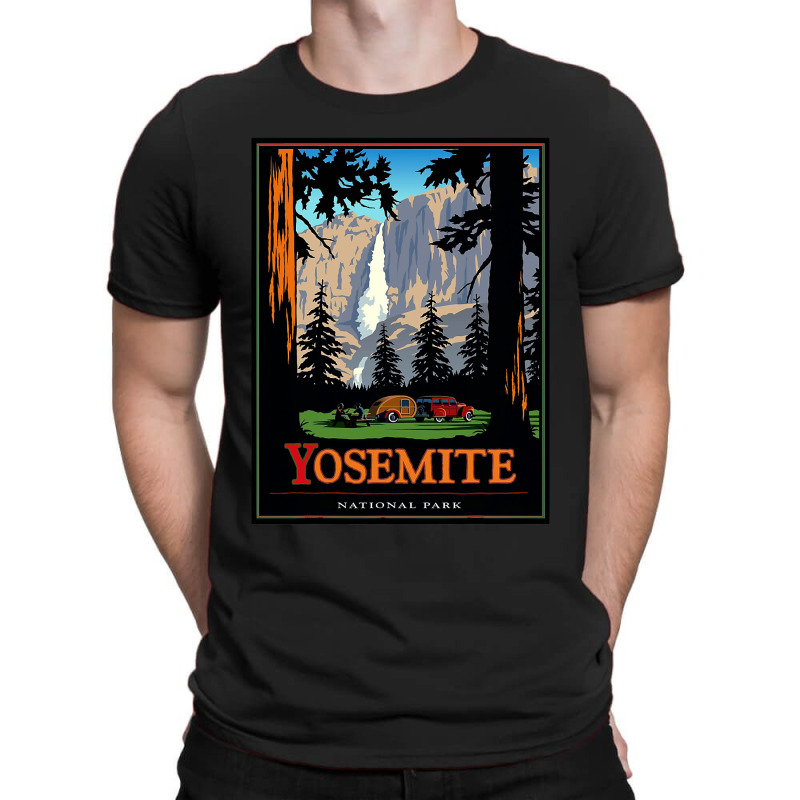 Yosemite Vintage National Park T-shirt | Artistshot