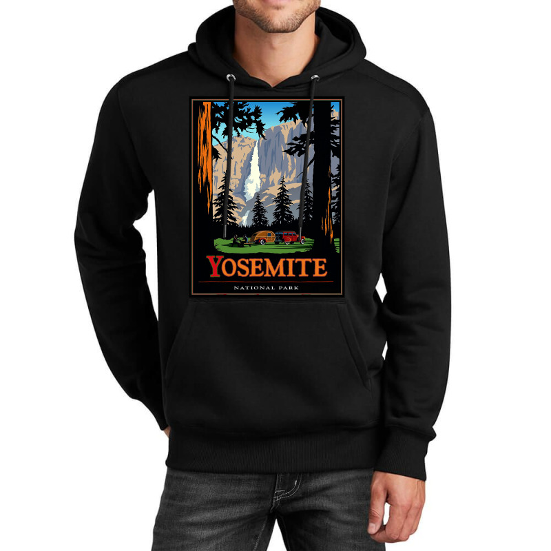 Yosemite Vintage National Park Unisex Hoodie | Artistshot